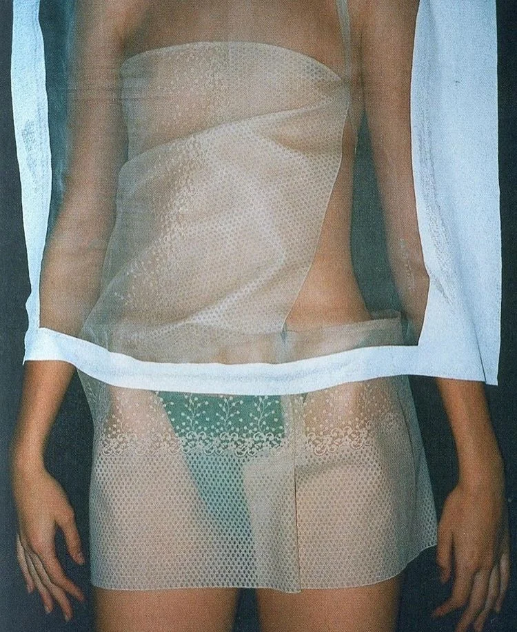Kostas Murkudis Spring/Summer 1998 photographed by Kata Rahlwes #kostasmurkudis #90s @highsnob23