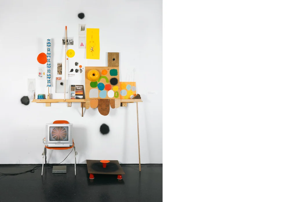  Acid Tracks, 2007, installation with video. Music: Agrestic Origin by The Berg Sans Nipple (Shane Aspegren/Lori Sean Berg) 