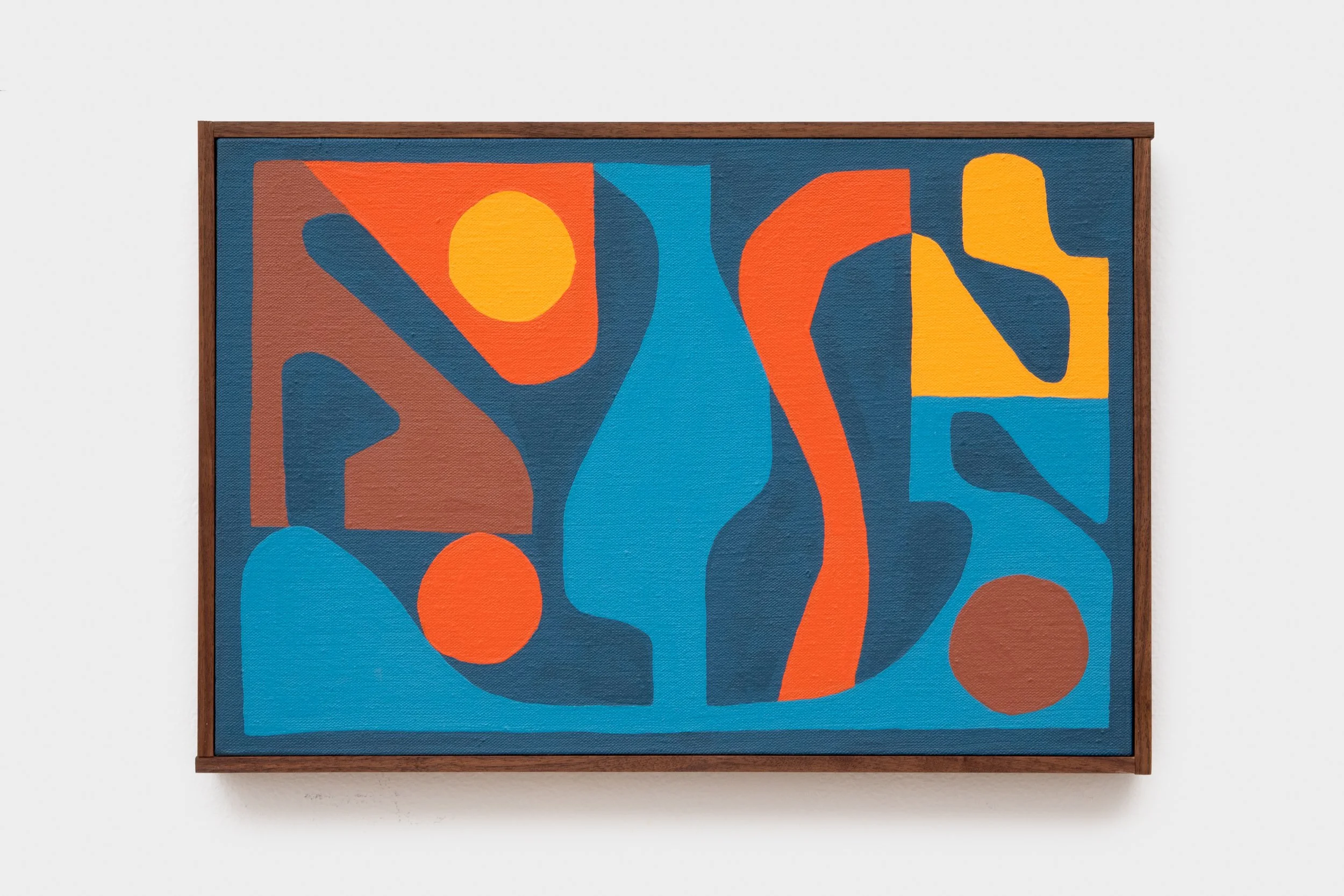  2025 But When I Wake Up, I’m Expecting to Die (Let’s Pretend We’re Not Afraid) Acrylic on Linen, 12.75 x 18.75 