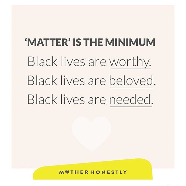 As a community of mamas we take our role in getting present to, learning about and serving mamas from all walks of life, black mamas and brown mamas you matter. &nbsp;We are working on seeking ways to not be just an ally but an accomplice to black ma