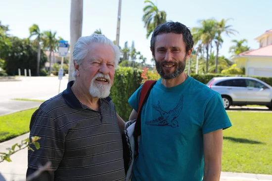 Charles and Brad at the Radical Honesty Unconvention.