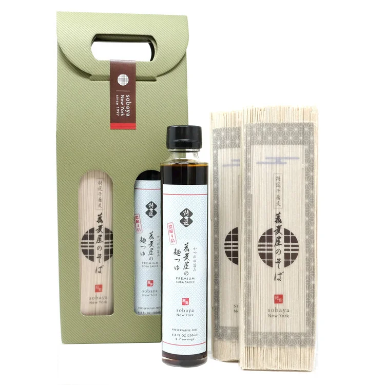 Sobaya Premium Dried Soba Noodle Gift Set