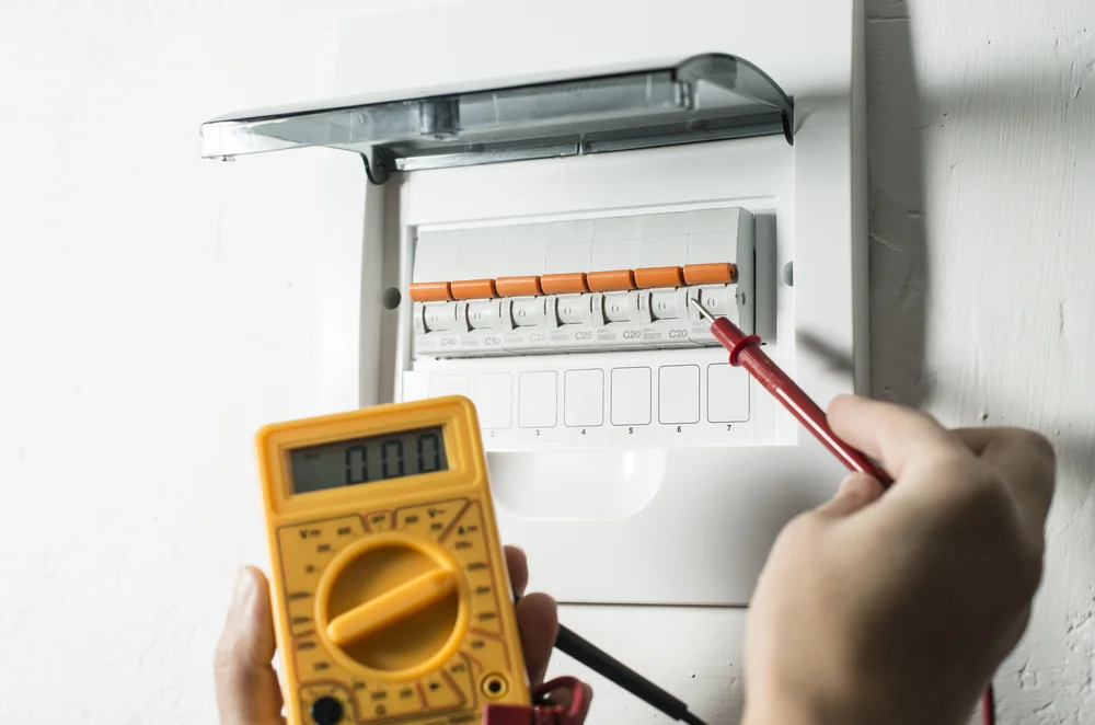 electrical panel upgrade testing