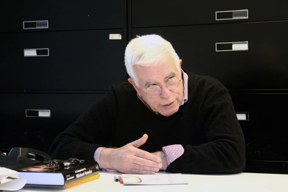 Figure 3: Peter Eisenman, Charles Gwathmey Professor of Practice, Yale University School of Architecture.