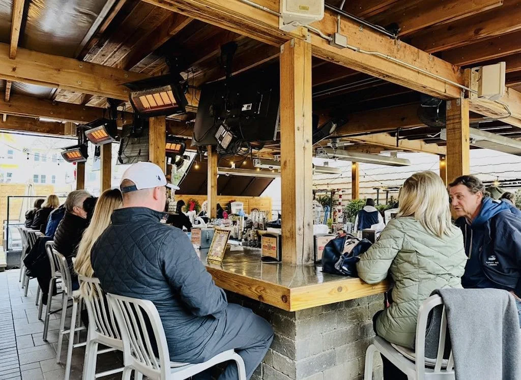 The gloomy stretch is over and we&rsquo;re officially back to normal hours at Preservation 🙌 That patio was made for days like this &mdash; sunshine, cold drinks, good food, and zero weather complaints.

And the best part? Open Mic Mondays are BACK 