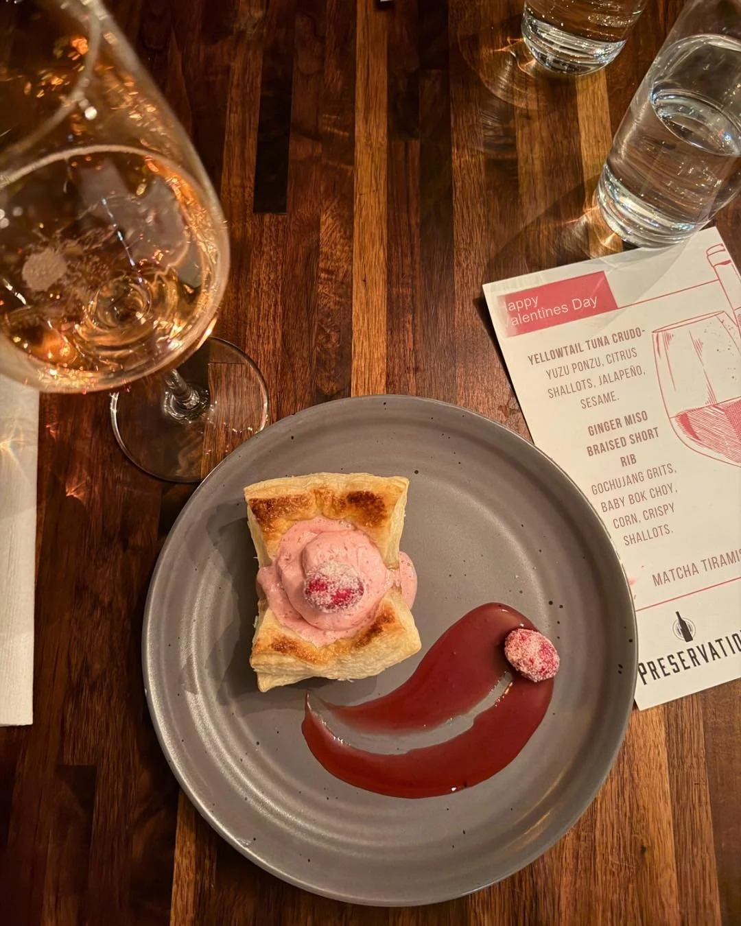 This is your sign to book the table. 💘

Valentine&rsquo;s specials are here starting Thursday and running until supplies last &mdash; perfect for a cozy date night or a fun Galentine&rsquo;s dinner with your favorite people. ✨

Great vibes, special 