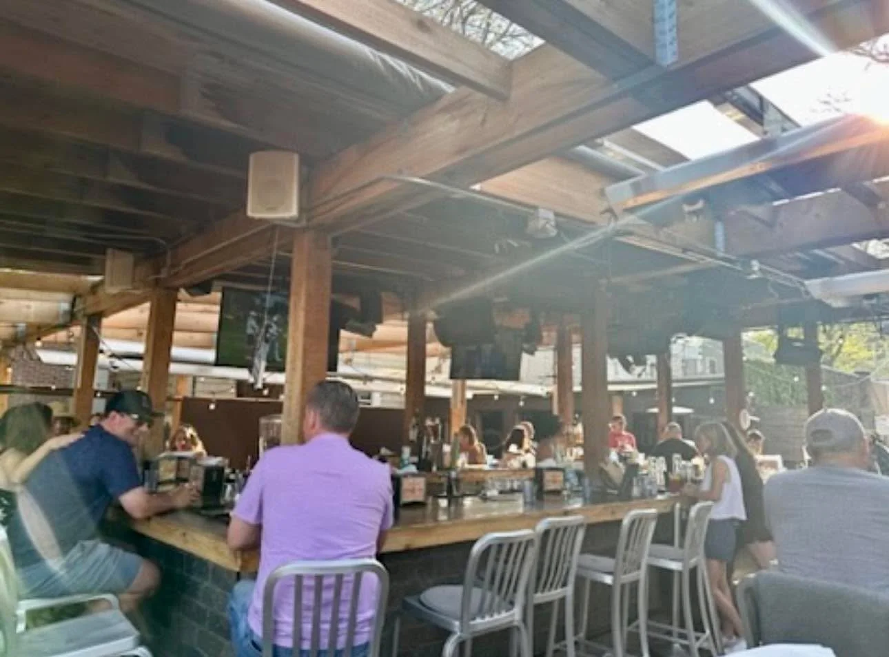 School&rsquo;s out ☀️ The weather is amazing 🌿 and the patio is calling your name.

Happy Hour starts at 3 PMand live music kicks off at 6 PM 🎶

See you at Preservation. 🍷✨