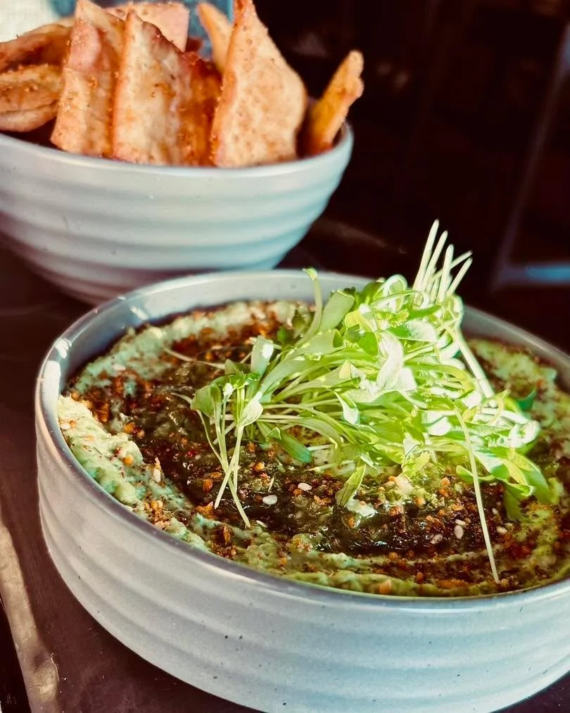 New on the menu at Preservation ✨

WHITE BEAN HUMMUS
chimichurri / fresh cilantro / seasoned pita chips

Light, flavorful, and perfect for sharing. Come grab a plate and hang with us 🤍

📸 : @laurenejpeg