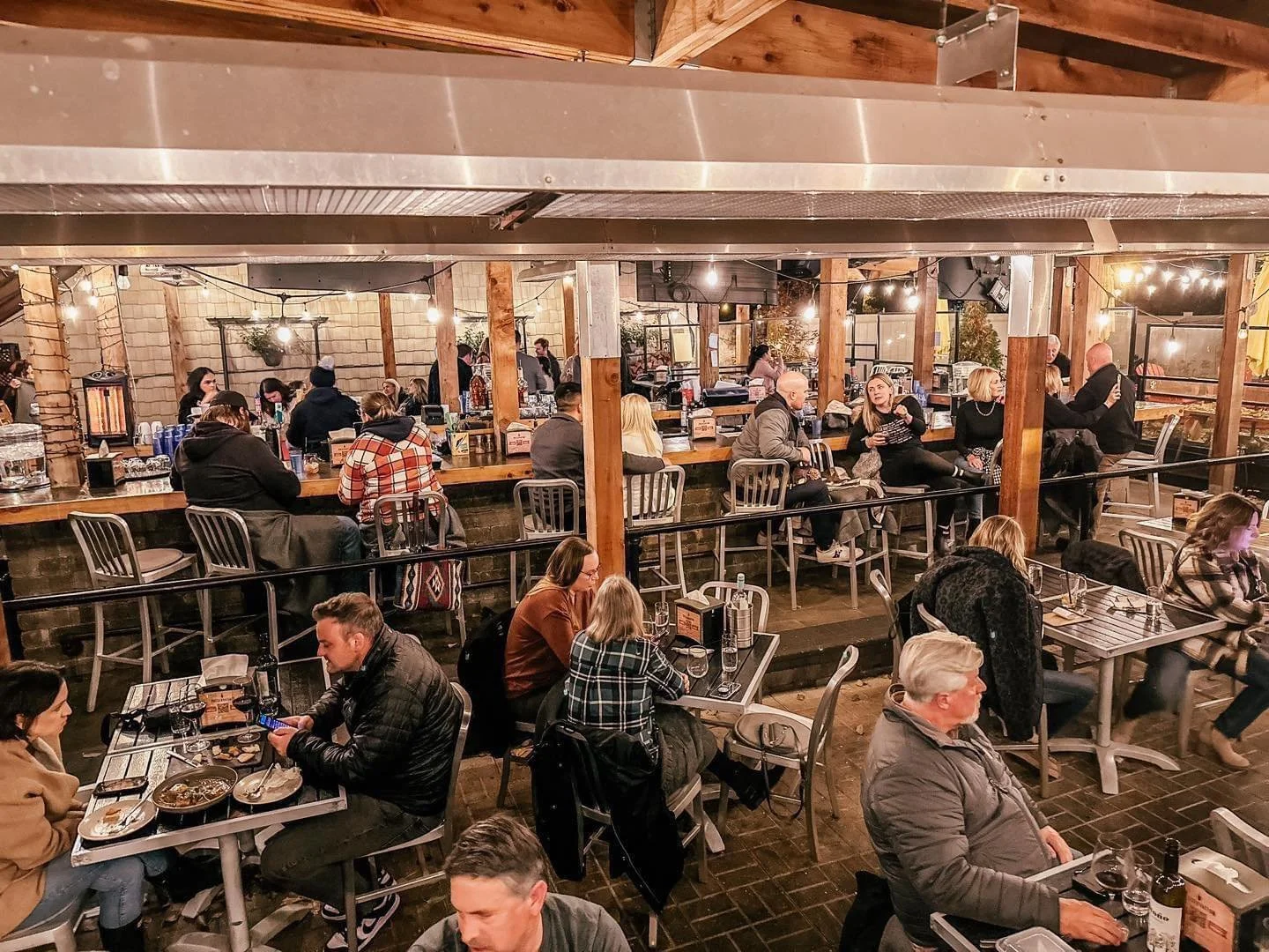 Rain or shine, we've got you covered.

Literally. Our covered all weather patio is perfect for a day like this weekend where we might see a little rain, a little wind and a little shine. Hopefully more shine.

We've got some cool performers this week