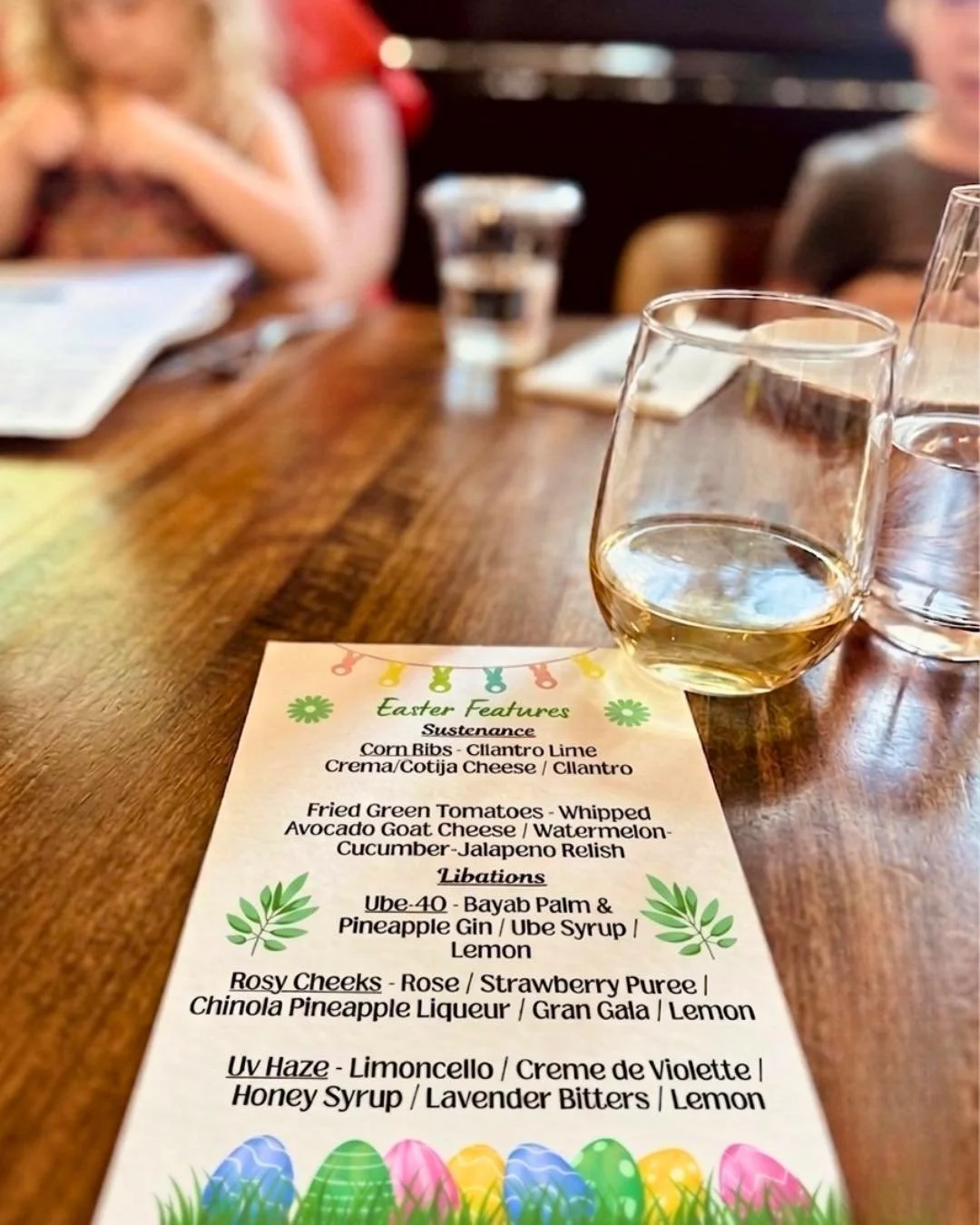 🐰🌸 Easter at Preservation 🌸🐰

Gather the family and celebrate with us this Easter&mdash;great food, spring cocktails, and live music starting at 1 PM 🎶

Easter Features

✨ Sustenance
&bull; Corn Ribs &ndash; cilantro lime crema, cotija, fresh ci