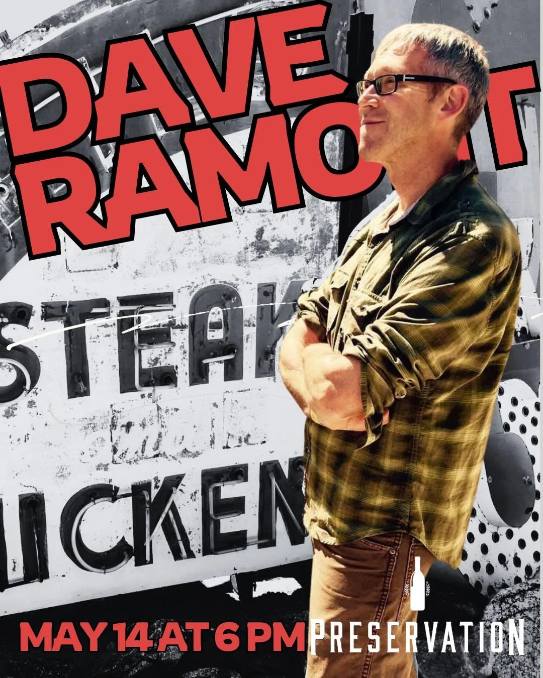 Good wine, great food, and Dave Ramont on the mic tonight at 6 PM. 🎶

A pretty solid way to spend the evening at Preservation.