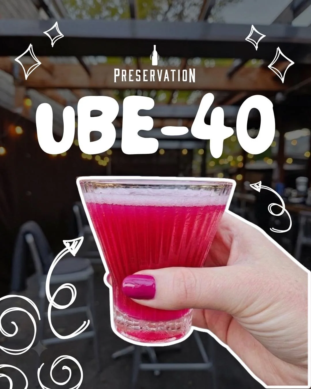 Meet the UBE-40 💜🍍

A little tropical, a little unexpected, and exactly the kind of cocktail we love making.

Bayab Palm &amp; Pineapple Gin, ube syrup, Fee Foam, and fresh lemon come together for something bright, silky, and just different enough 
