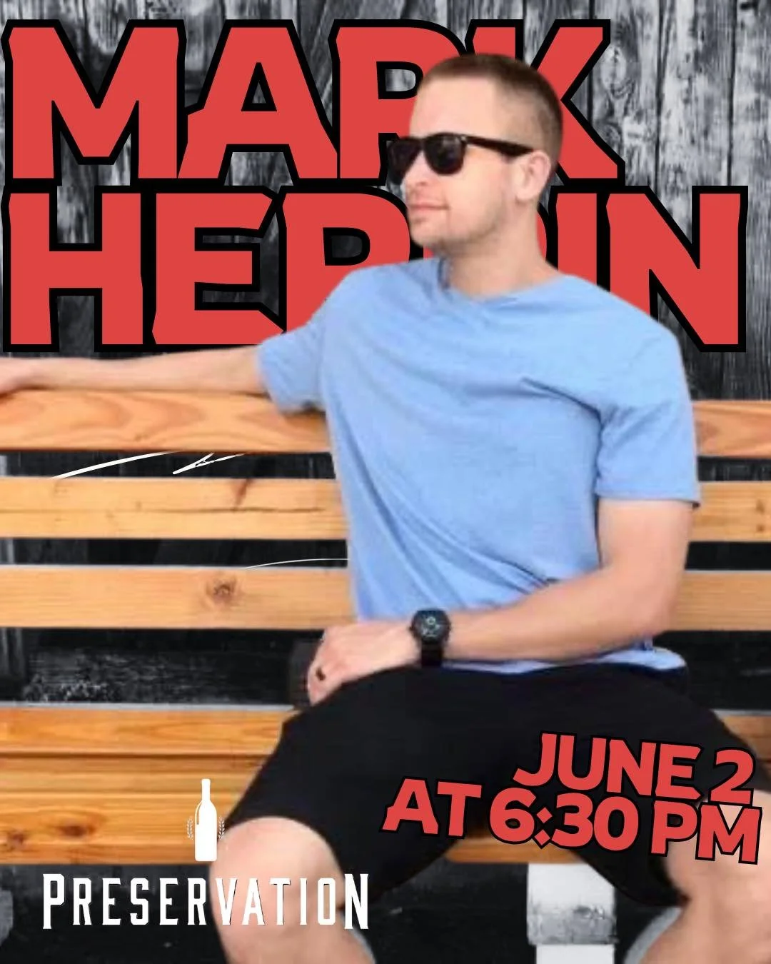First time at Preservation! 🎶

We&rsquo;re excited to welcome Mark Herrin to the stage. Expect a mix of Tom Petty, Jason Isbell, Matchbox Twenty, Blink-182, and plenty more songs you know and love.

And as a talented folk-rock songwriter, Mark alway