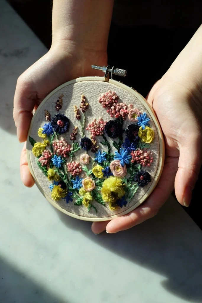 Floral Embroidery @SUNY Schenectady