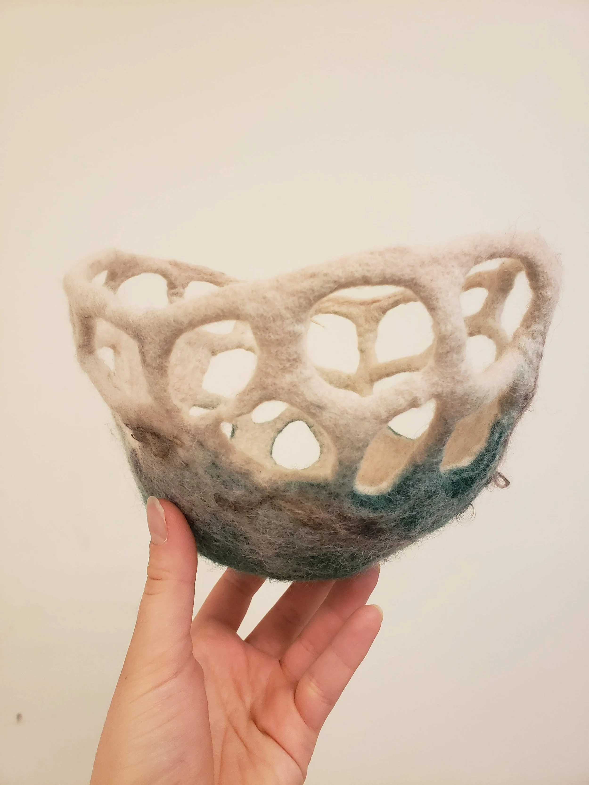 Felted Bowls and Baskets @Munson
