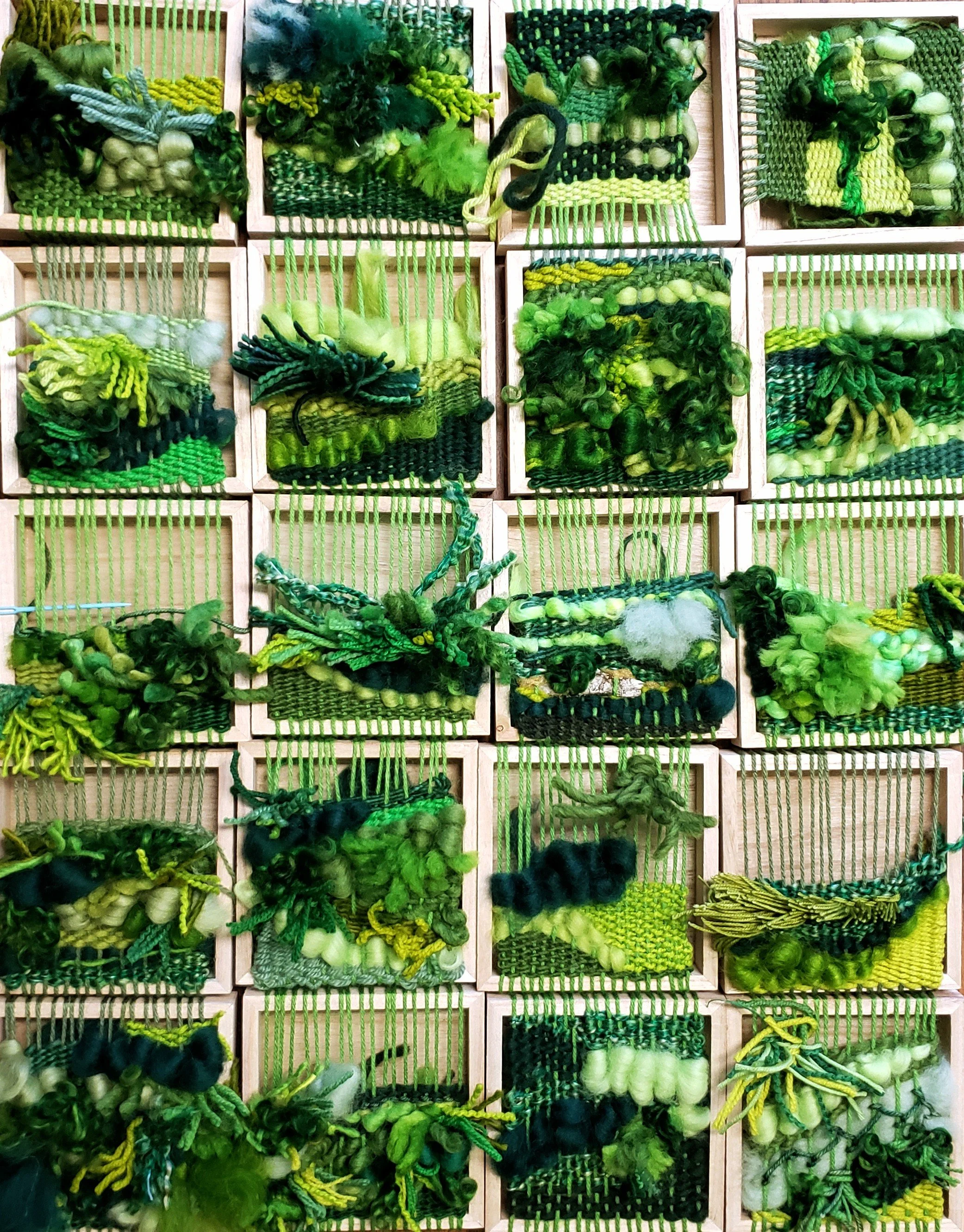 Mini Forest Floor Weaving