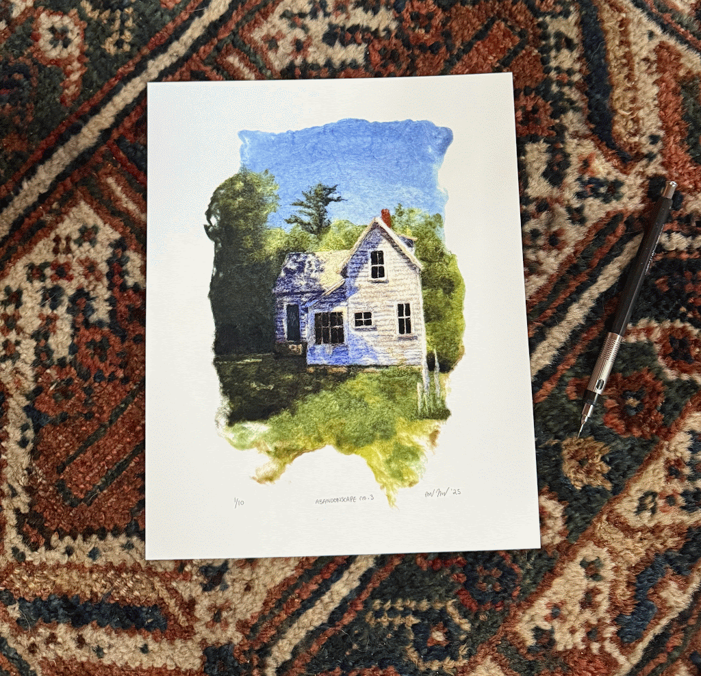 Signed Abandonscape Prints