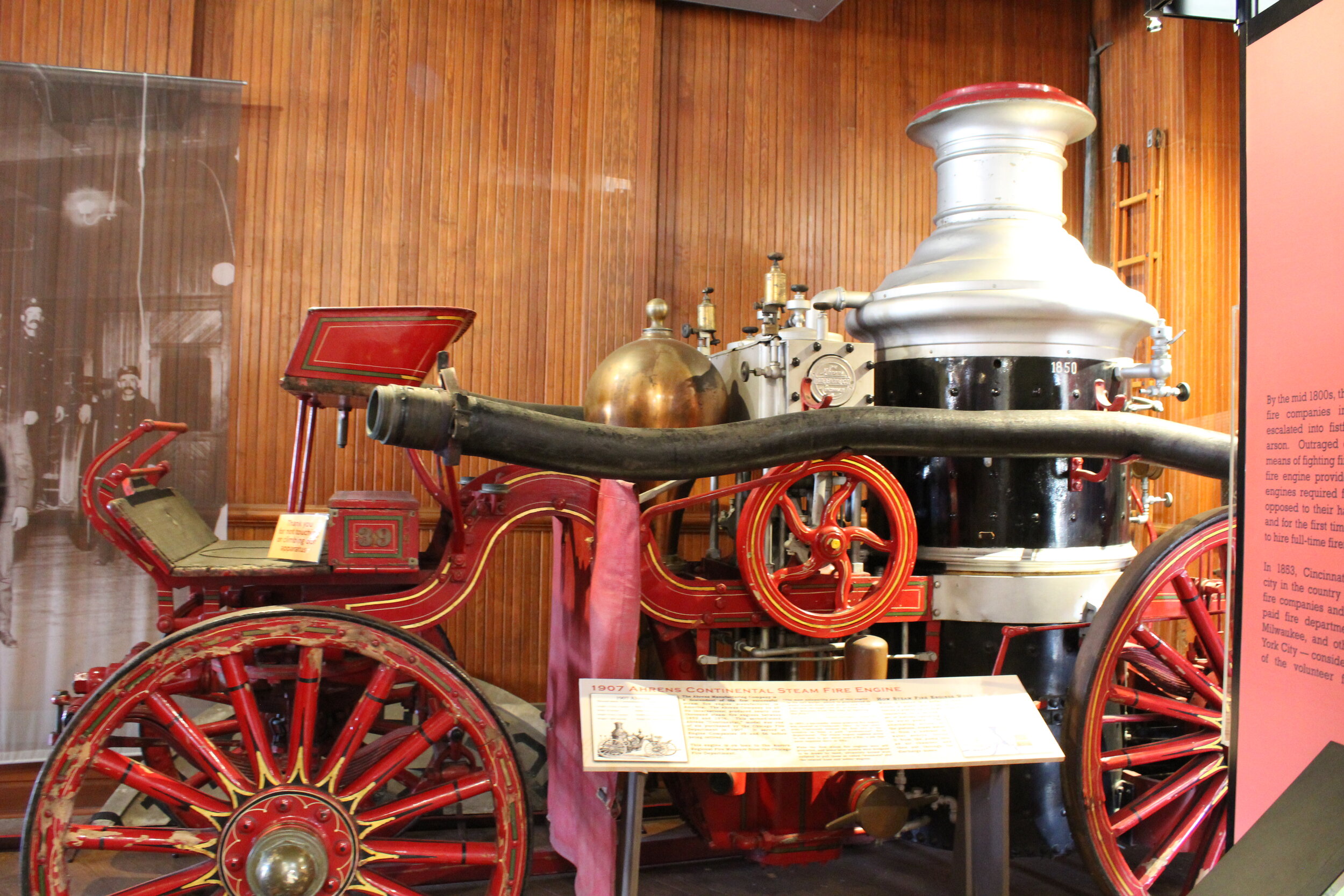 1907 Ahrens-Steam Fire Engine