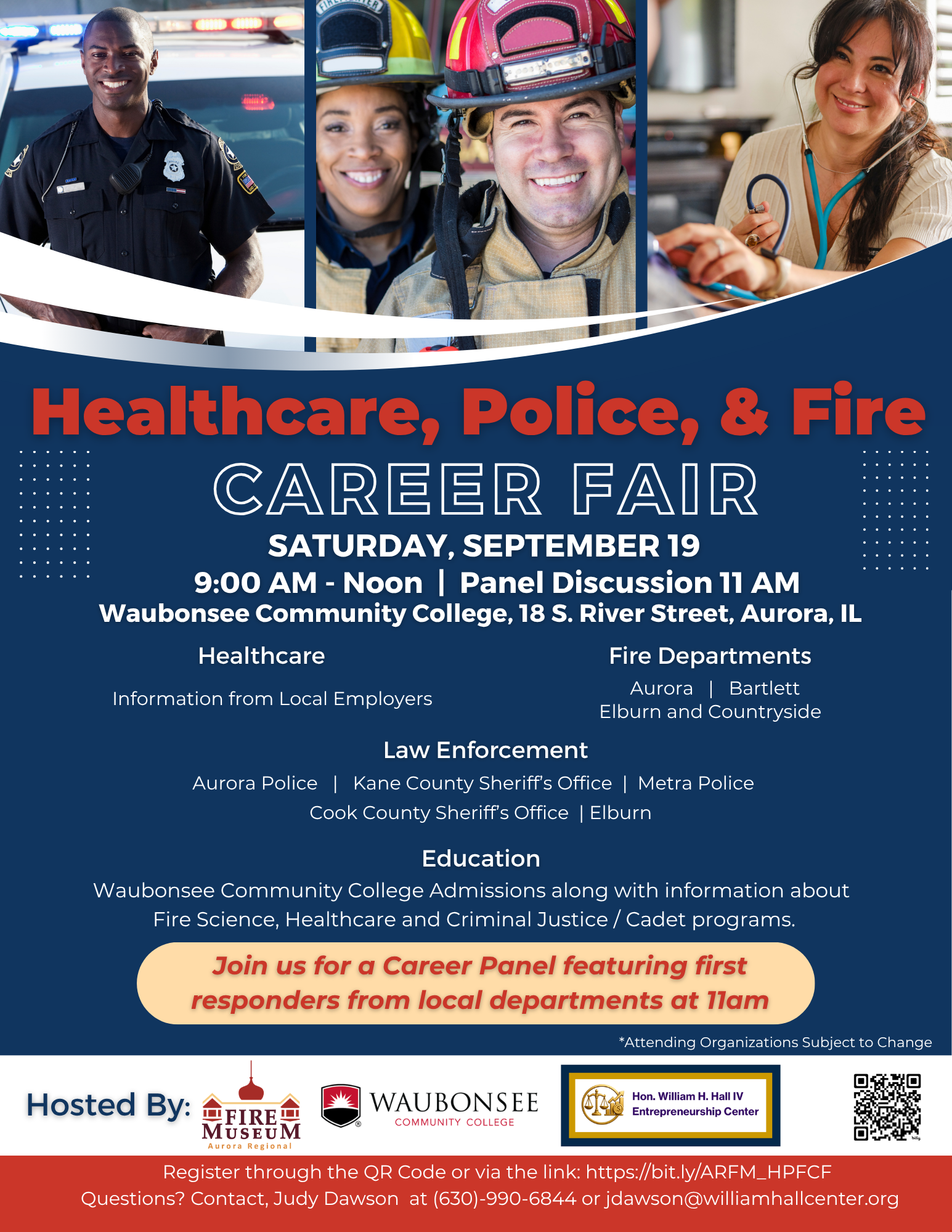 Healthcare, Police, and Fire Career Fair 