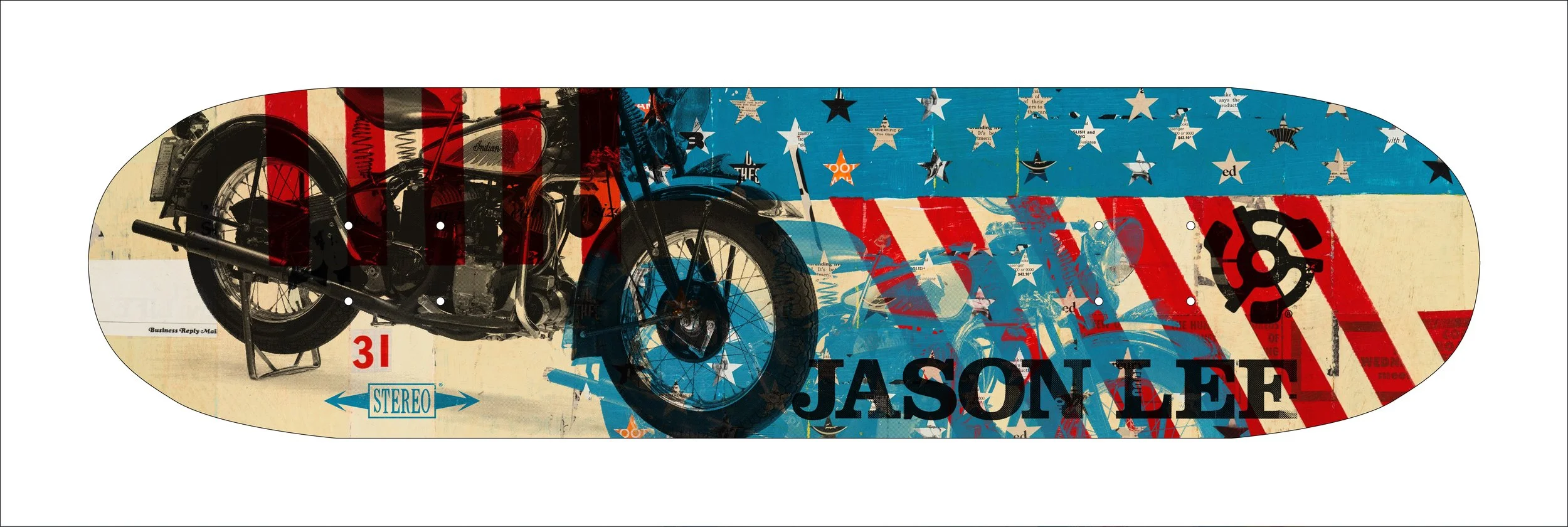 Stereo Skateboard Americana Series - Jason Lee
