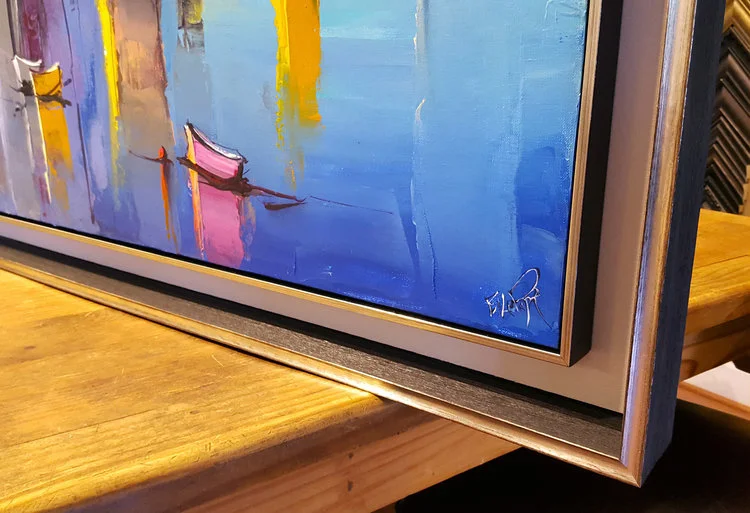 Mount & Frame Art on Canvas