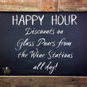Happier Hour at Vino Market