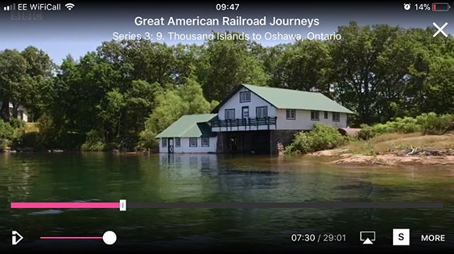 The Thousand Islands featured last night on @bbc , Michael Portillo&rsquo;s &ldquo;Railroad Journeys Across Canada&rdquo; 😳🙌🤗
@emilyrussellak @gage.1984 @hammcakes978 @csh125 @randepopup