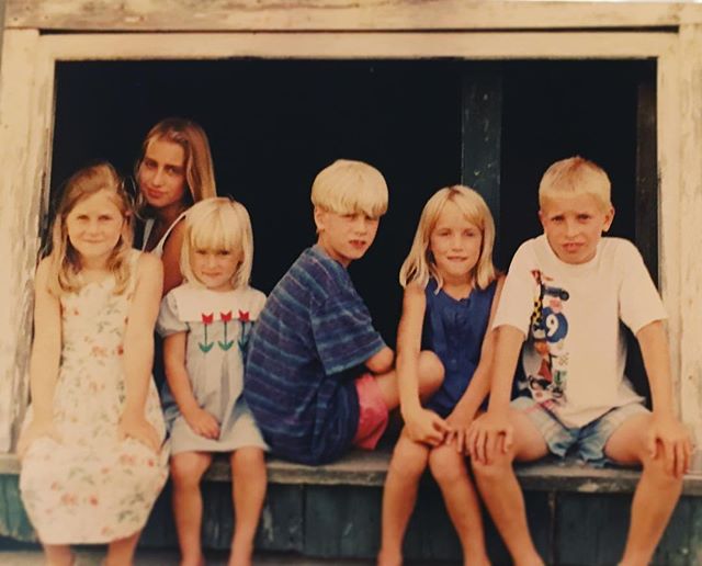 Cutie pies in the old barn