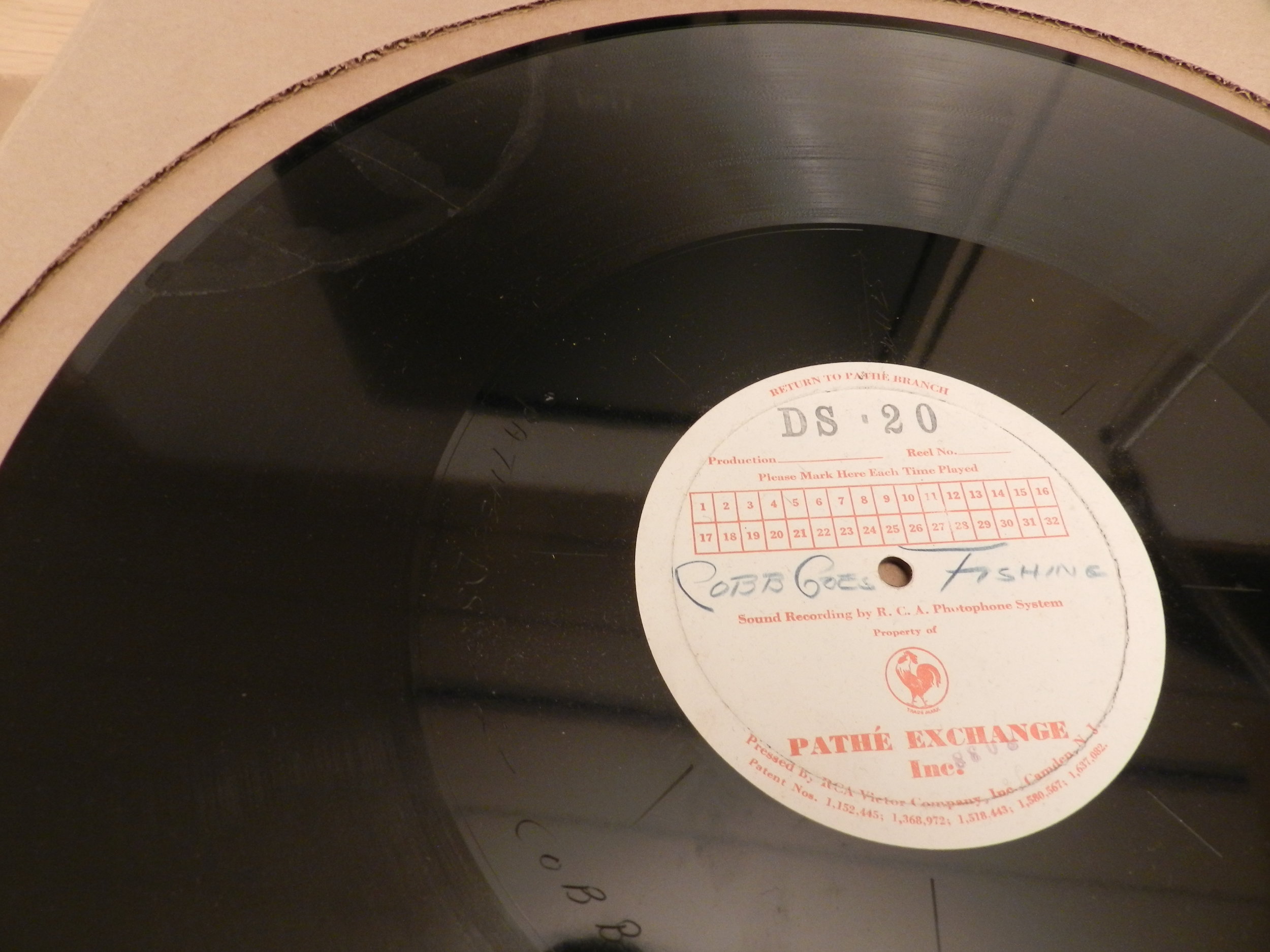 Film Synchronization Disc