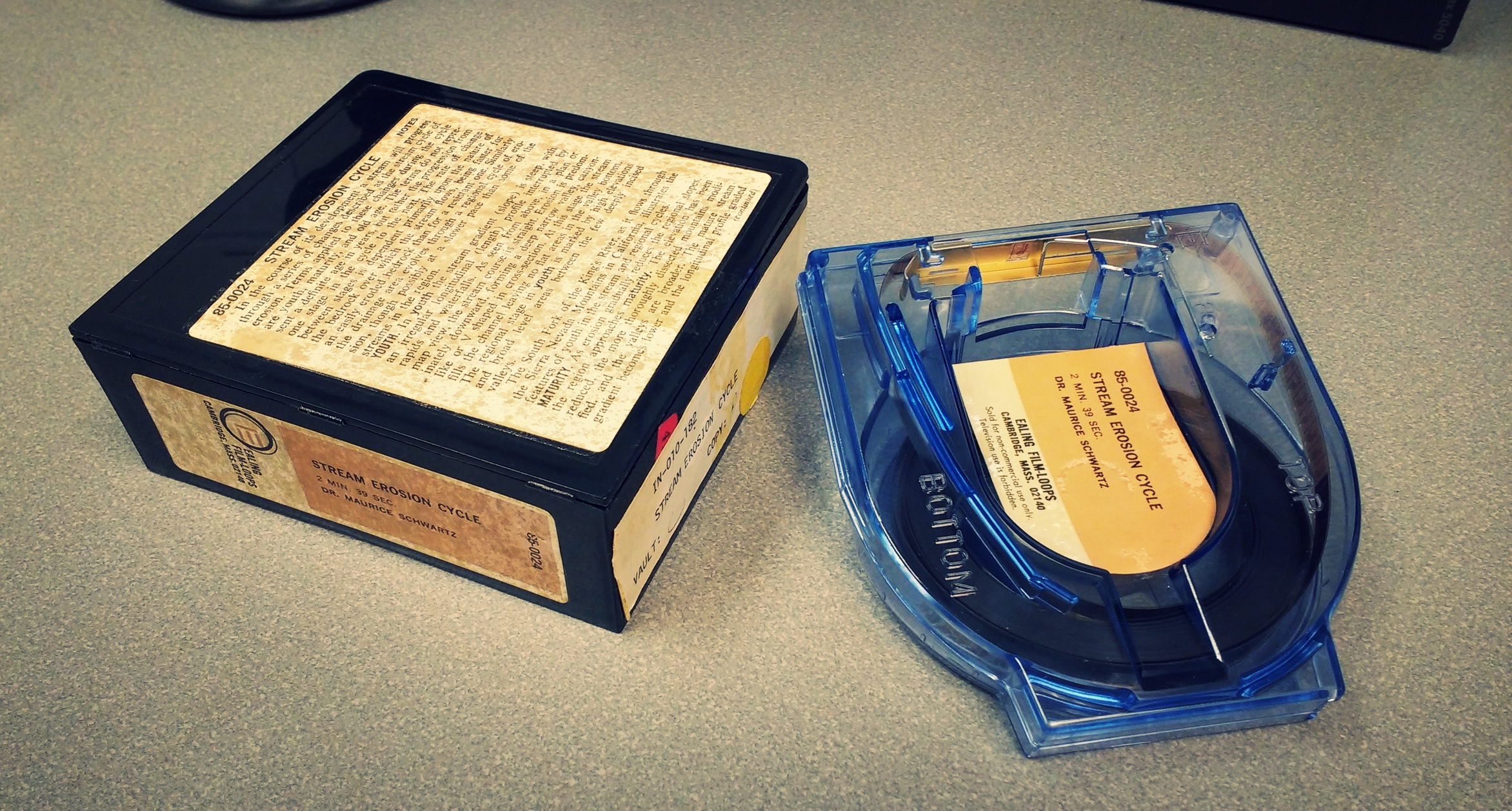 8mm educational film cartridge