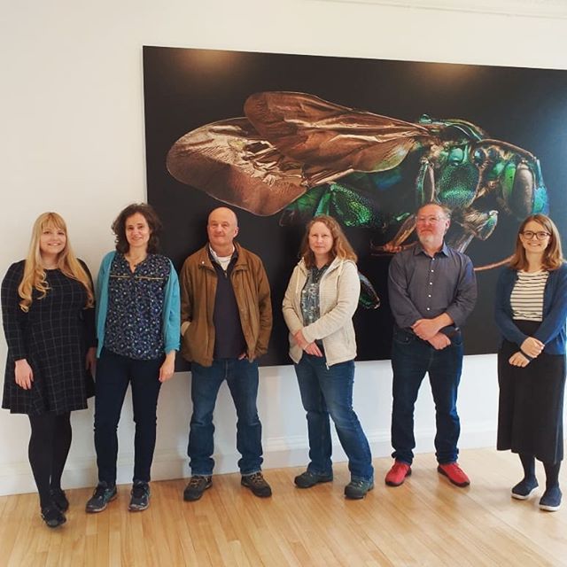 Recently had our team away day for the Digital Imaging Unit at the @rbgedinburgh. So great to incorporate the @levonbiss exhibit #Microsculpture for some inspiration and discussion around the future of our own services. http://microsculpture.net/