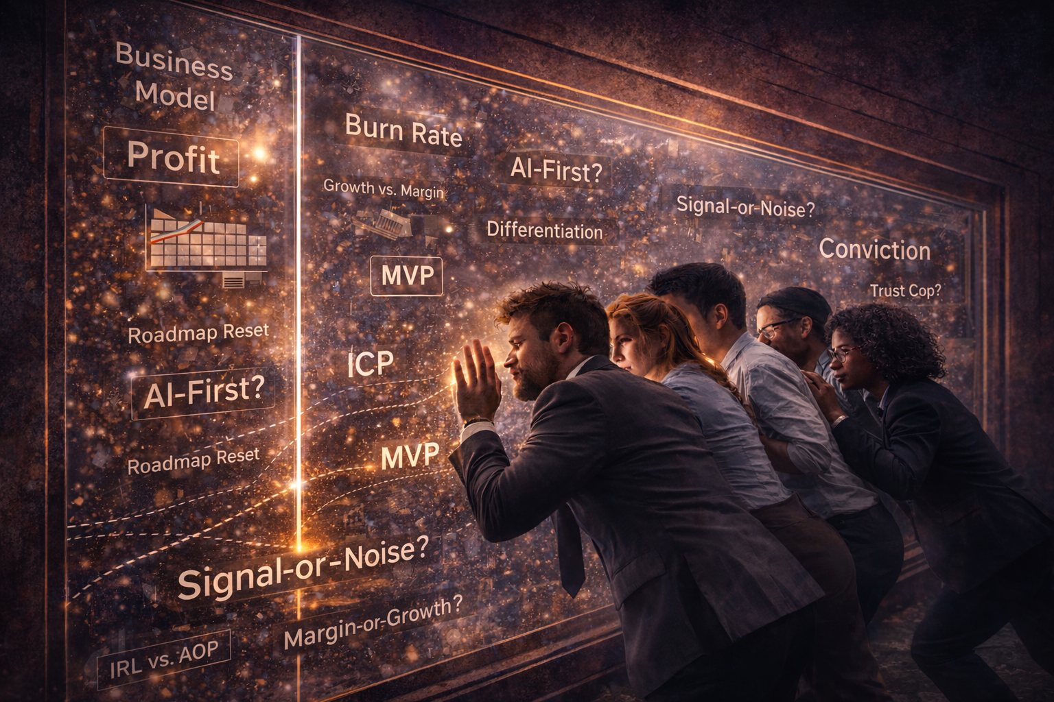 Strategy with Noses Pressed Against the Singularity
