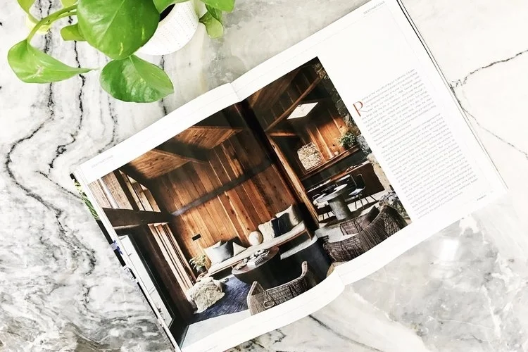 SALT + BONES in Interiors Magazine . Photo by Laure Joliet .