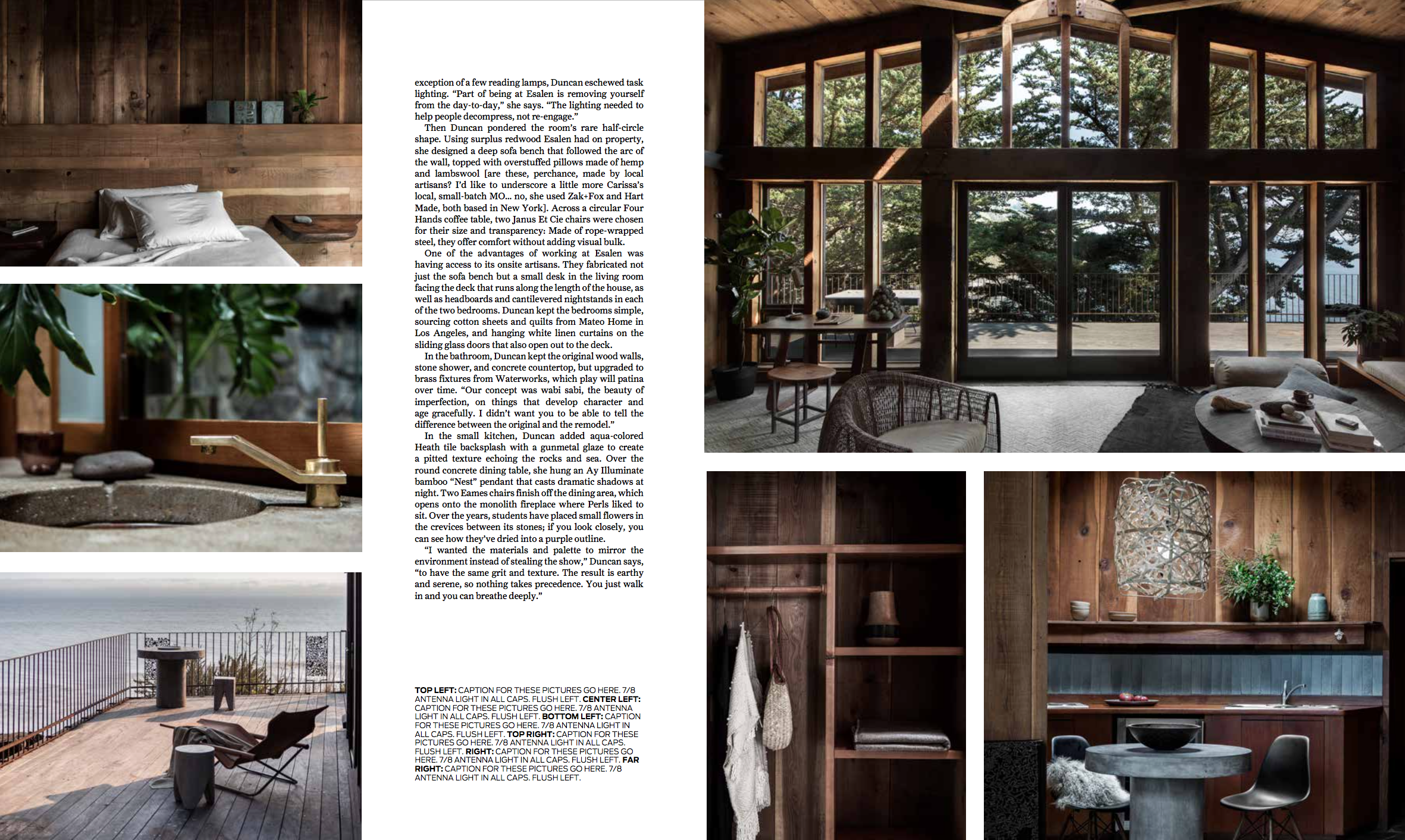 Salt + Bones featured in Habitat SF . Photo by Laure Joliet .