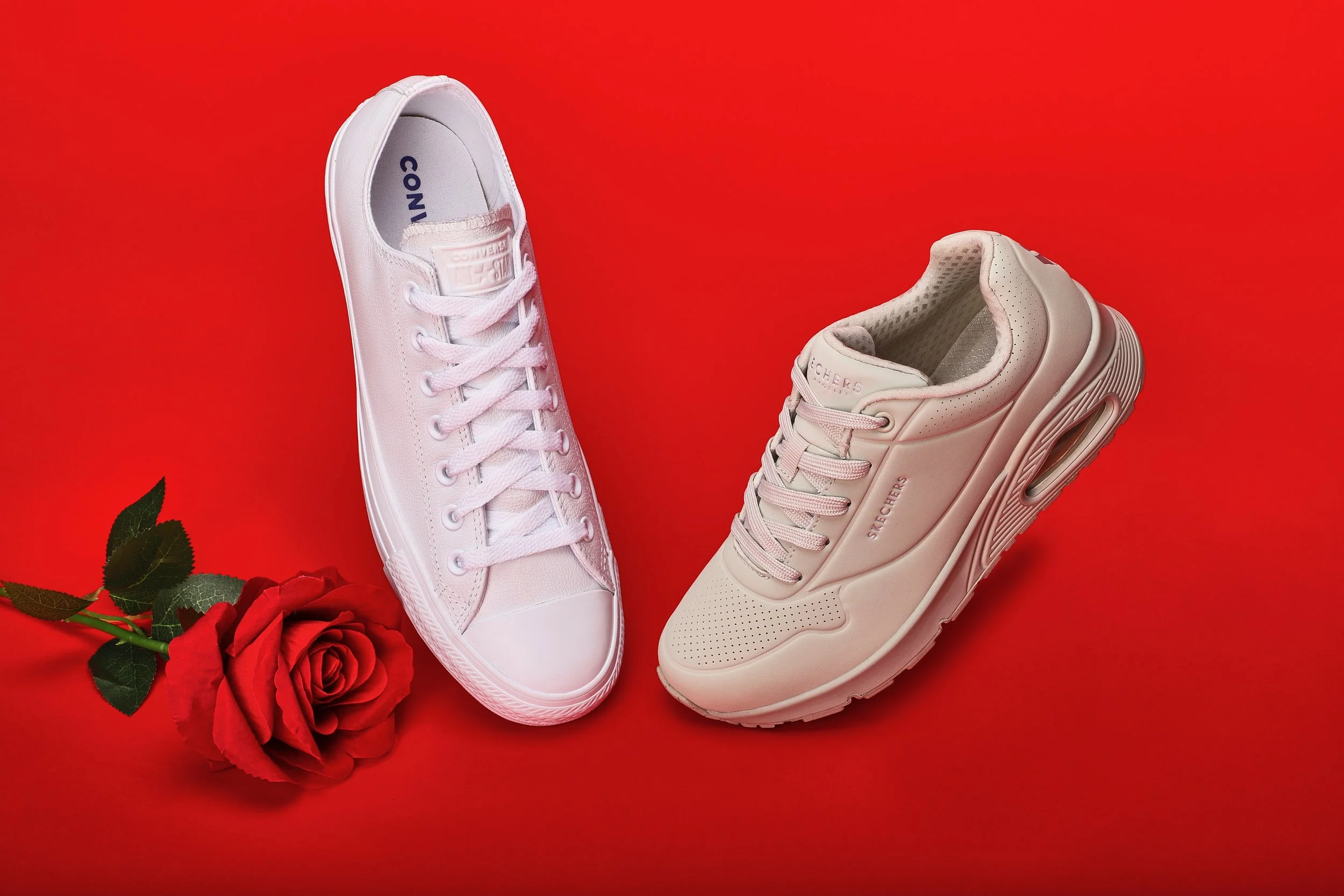 SKECHERS x Converse Valentine's Concept