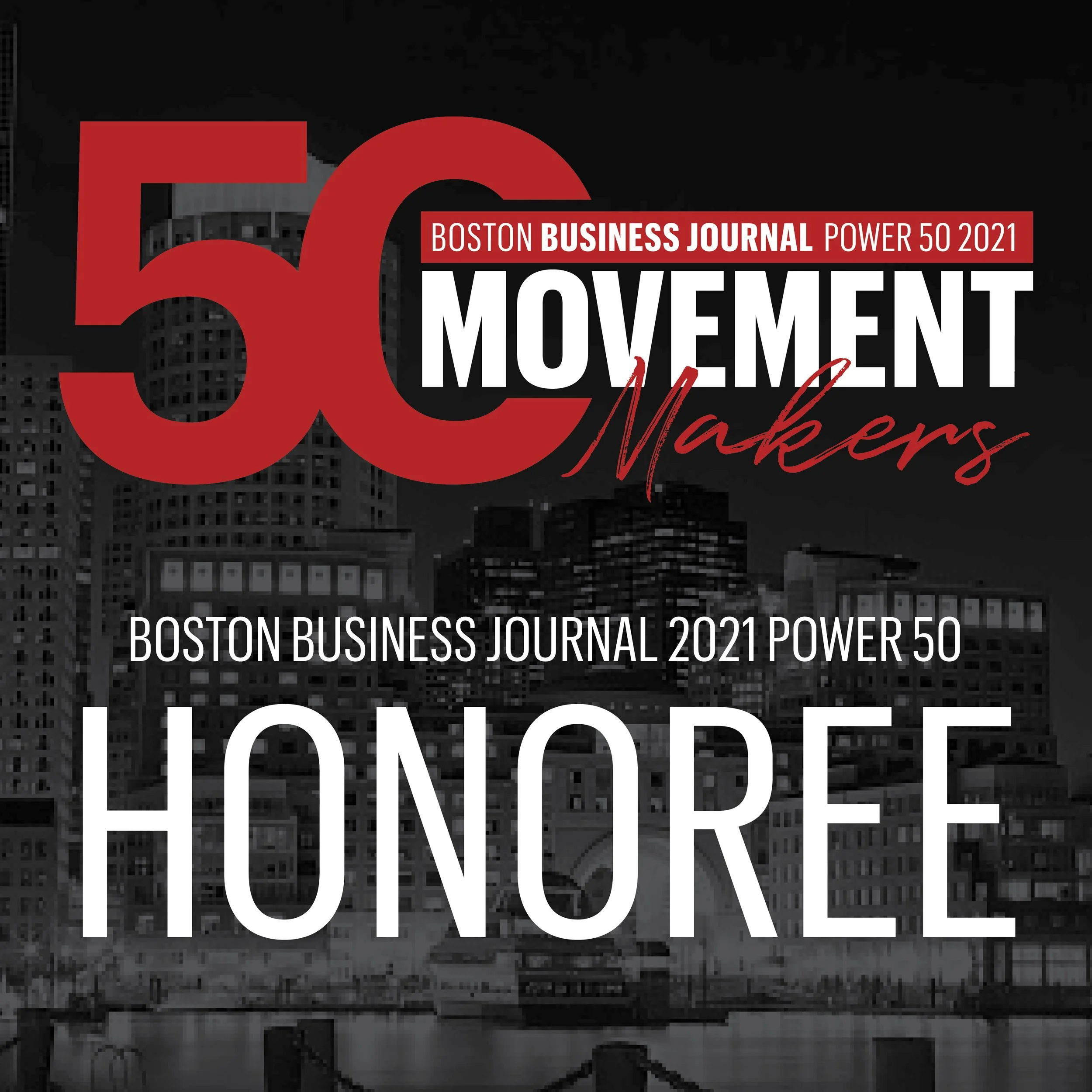 Boston Business Journal names Herby Duverné among its list of ‘Movement Makers” on the list of the BBJ 2020 Power 50  