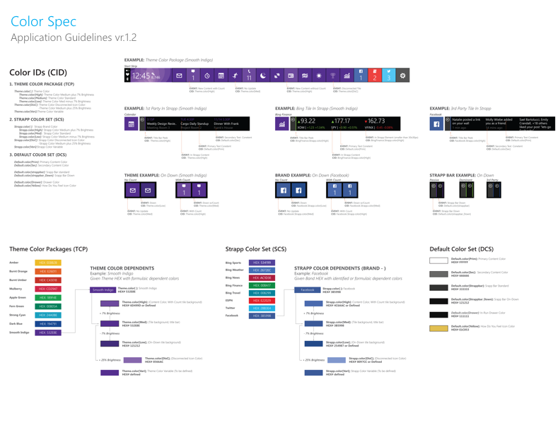 Color Application Spec