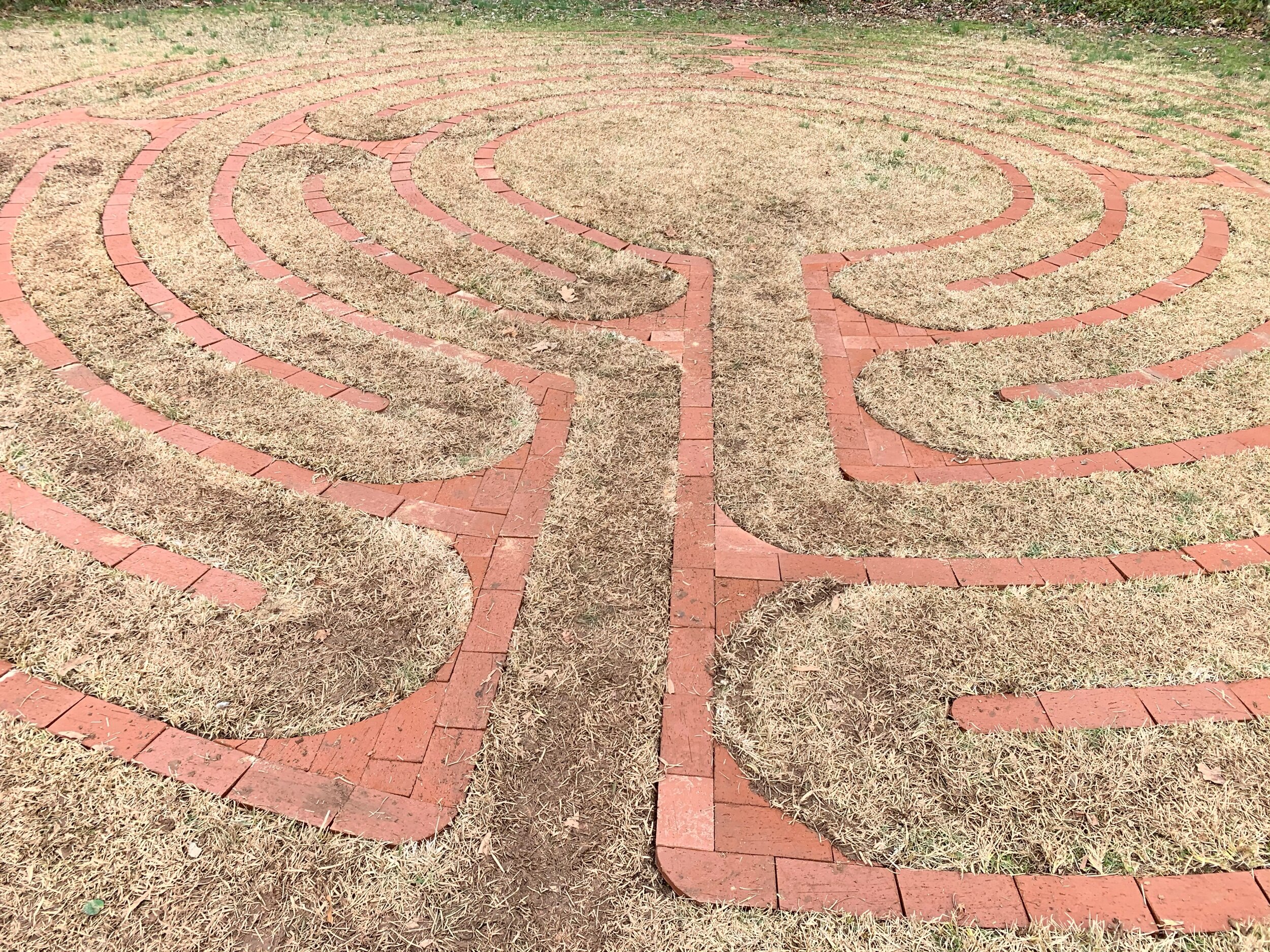 Labyrinth Installation at Christ Episcopal Church in Walnut Cove, NC