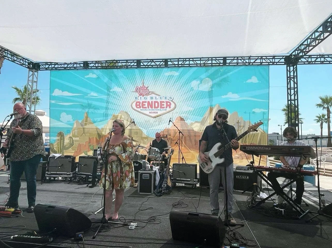 Remember that time we played The Big Blues Bender? ⏰Counting down to the last eight shows of Avey Grouws Band. This weekend we start it off with the incredible South Side Blues Fest in Cedar Rapids, IA, held at The Olympic Theater. We&rsquo;ll be joi