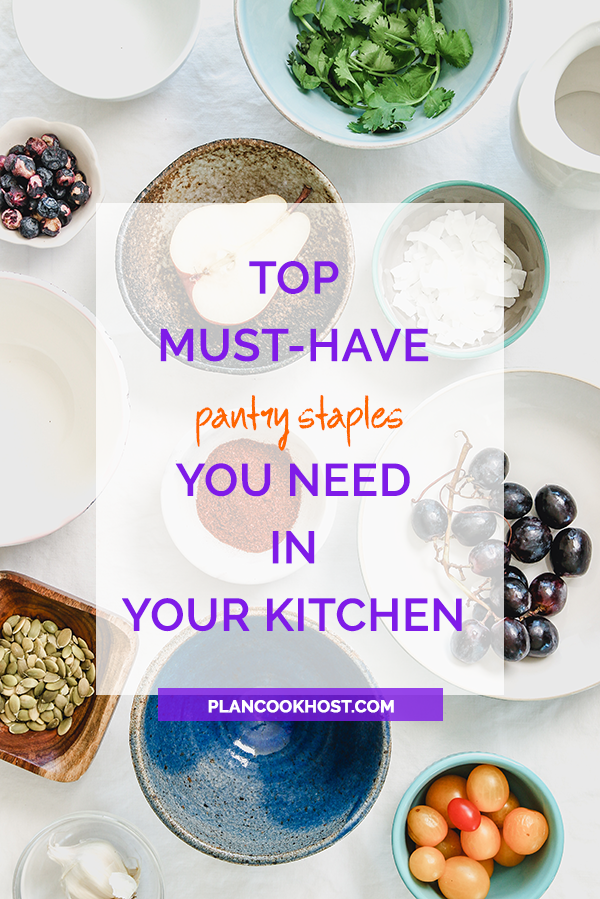 The must-have pantry staples you should have in your kitchen