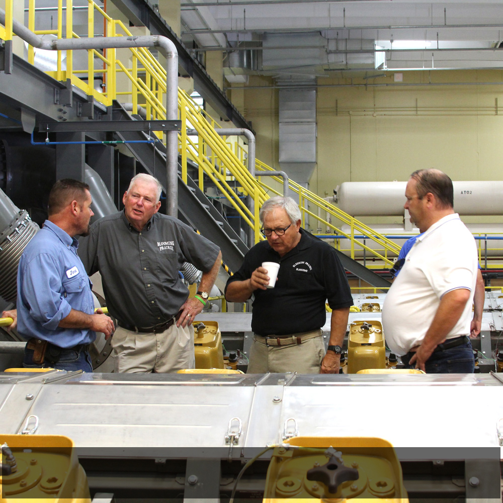   Guests toured the facility following the dedication ceremony.  