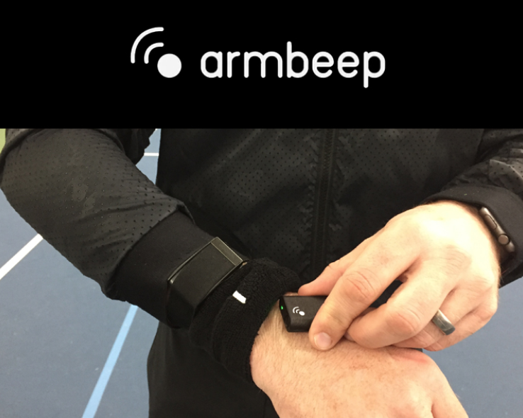 "Armbeep" is a 2nd Gen. Tennis Sensor