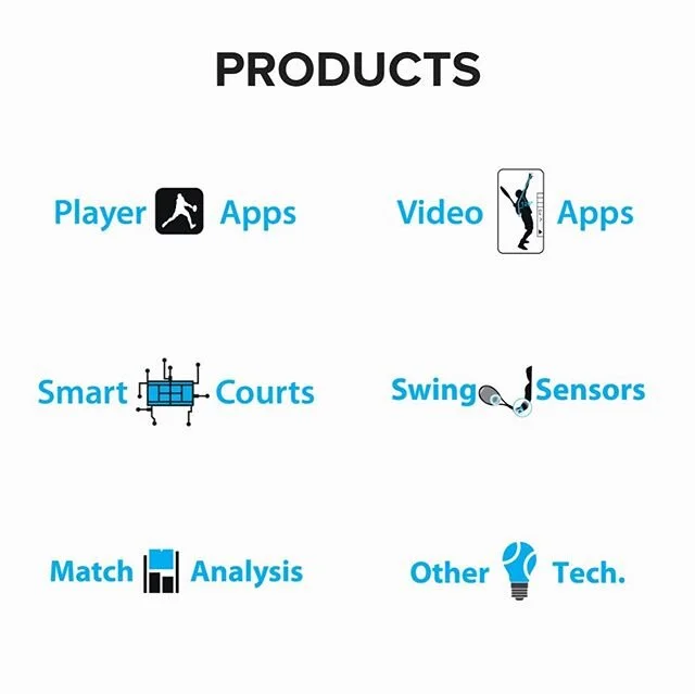 We created an initial basic product list for you to start navigating the tennis tech landscape. Feel free to submit your product for consideration.  See link in description. ... @sevensixtennis @hoplu @tennislockerapp @trayntennis  @hudl  @accutennis