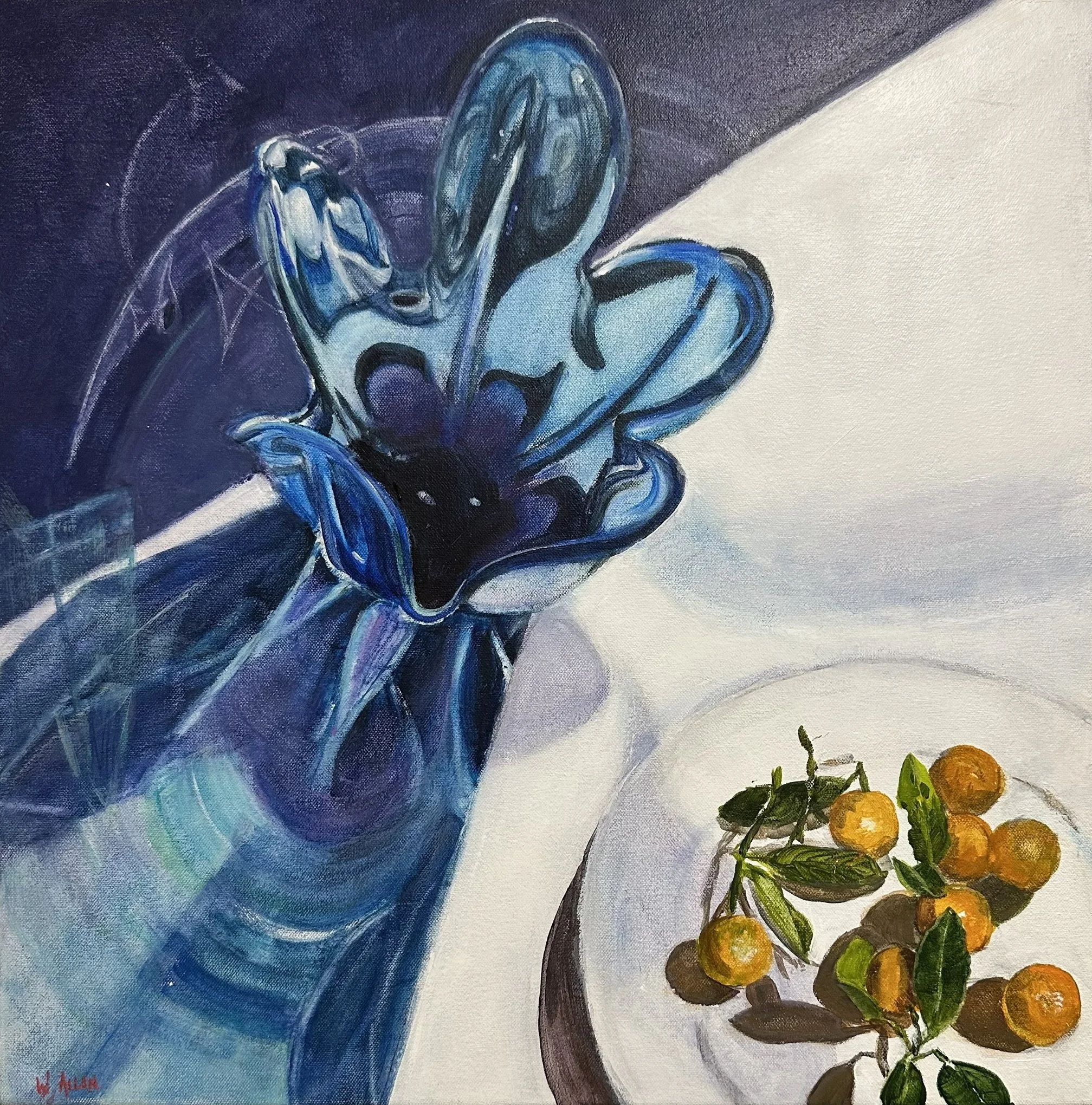 Blue Vase with Cumquats.jpg