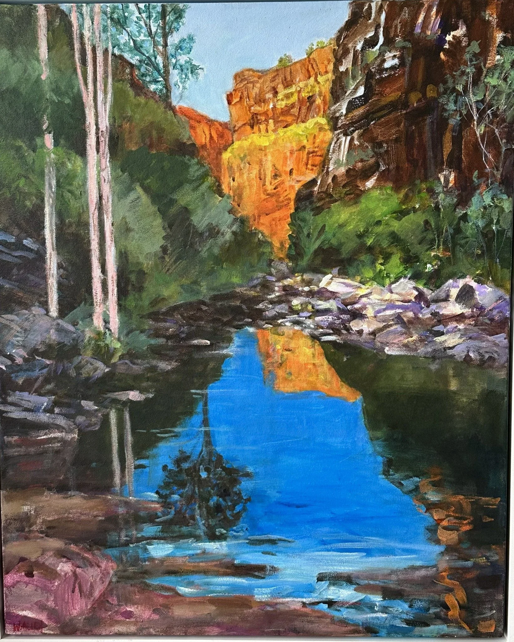 Reflections Knox Gorge Karijini National Park.jpg