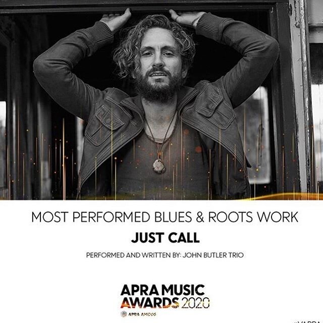 Big pat on the back to @johnbutlertrio. It was a pleasure as always to be part of the journey. @apraamcos #redmoonstudios
