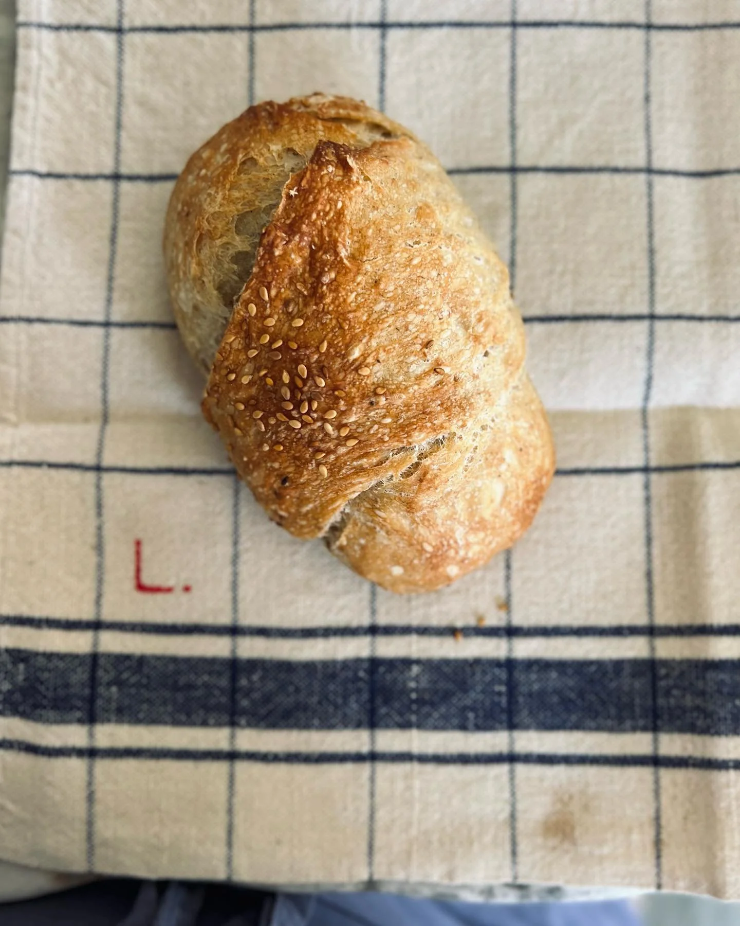 &Kappa;&alpha;&lambda;&eta;&mu;έ&rho;&alpha; , &psi;&eta;&mu;έ&nu;&omicron; &tau;&omicron; &psi;&omega;&mu;ί! 
Mini sourdough loaves - plain sourdough, and my favorite sage &amp; sesame loaves with a small amount of buckwheat and zeas flours 🫶🏼🫶🏼