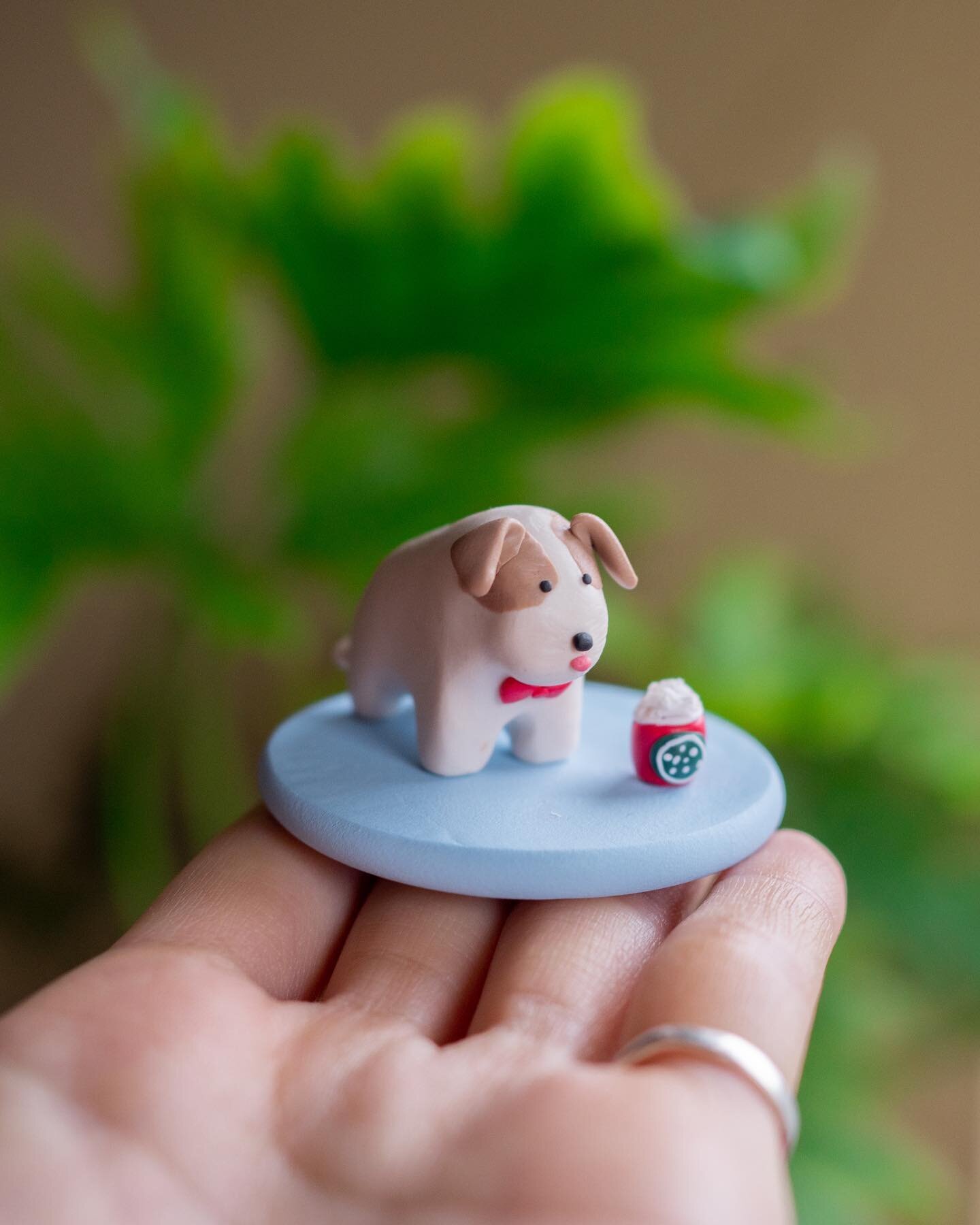 Another challenging order🌱

Still a work in progress with learning how to make the minis look exactly like the actual pup🐶
-
-
-
#polymerclay #clayartist #clayanimals #clayminiature #clayfigure #clayfigurine #craftartist #handmade #madetoorder #cus