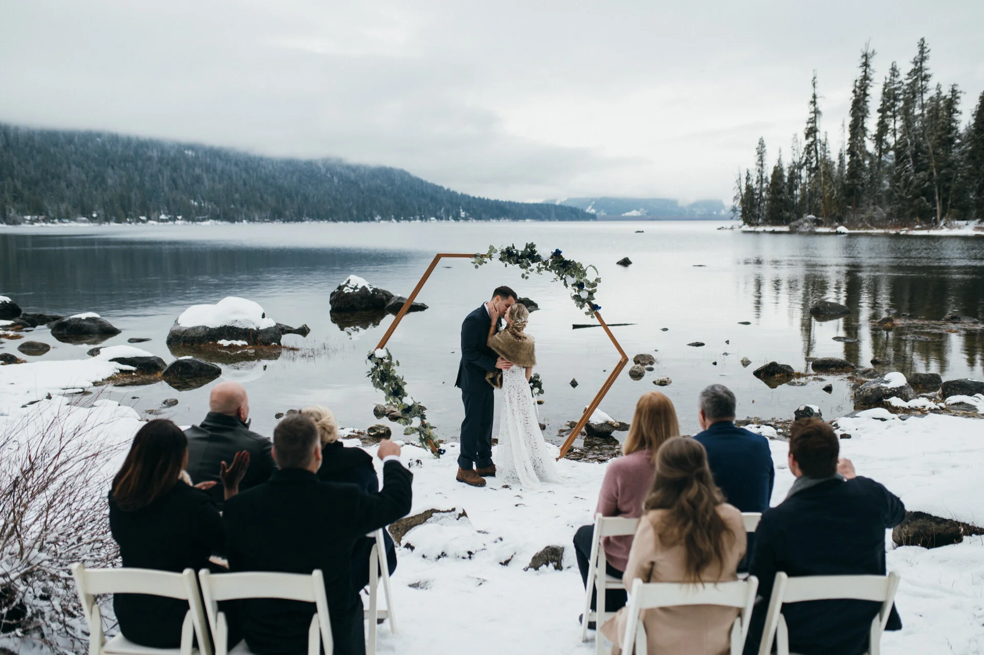 Taylor &amp; Sydney Lake Wenatchee Elopement
