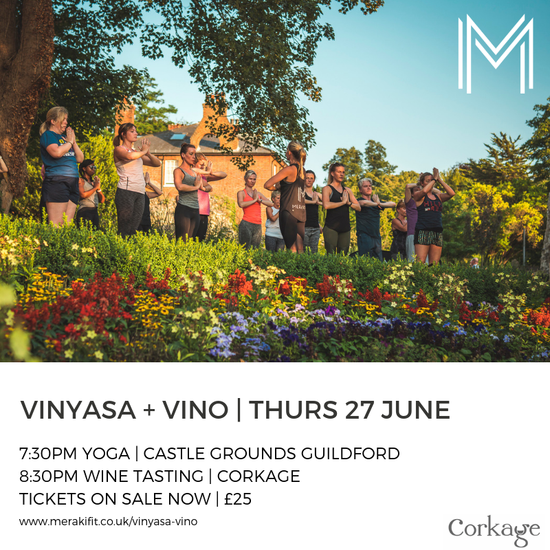 VINYASA + VINO | Thurs 27th June